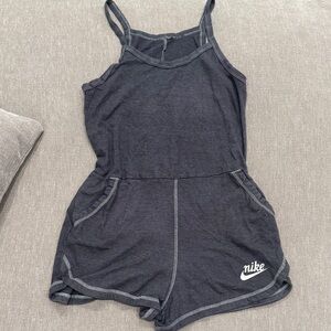 Nike Charcoal Sleeveless Romper